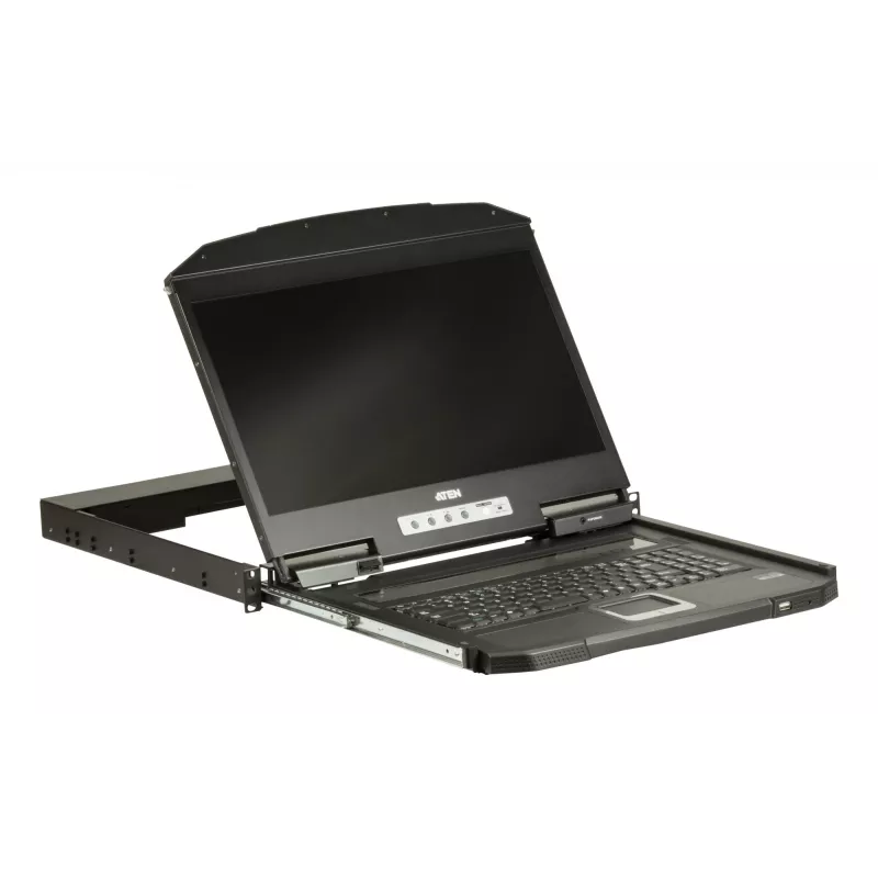 ATEN CL3100NX räkkikonsoli 47 cm (18,5 tuuman) musta 1U