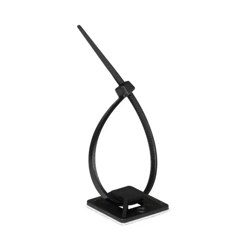 Lanview LVT-CABLEMOUNT-50B kaapeliside polypropyleeni (PP) musta 50 kpl