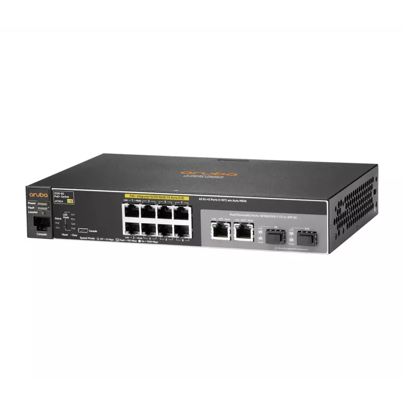 Hallittava kytkin HPE Aruba 2530 8G PoE+