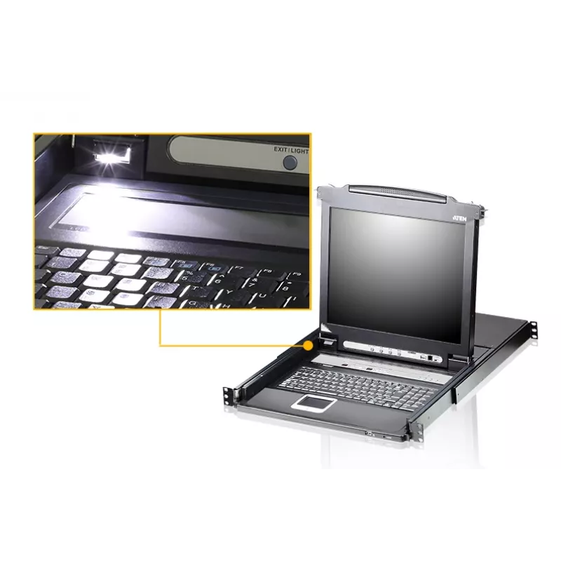 ATEN CL5708M telinekonsoli 43,2 cm (17