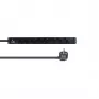 Lanview LVR-3MSCH-LIC-SCH8 virranjakoyksikkö (PDU) 8 AC-lähtöä 1U musta