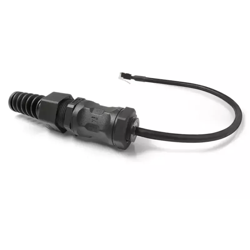 Verkkokaapeli QuWireless QRJ45 RJ-45 RJ-45 0,16 m musta