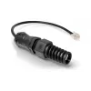 Verkkokaapeli QuWireless QRJ45 RJ-45 RJ-45 0,16 m musta
