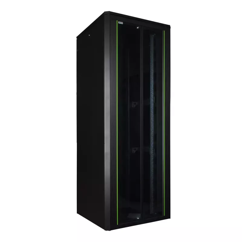 Vapaasti seisova kaappi LOGON RDL42U81BL 42U 600 kg musta