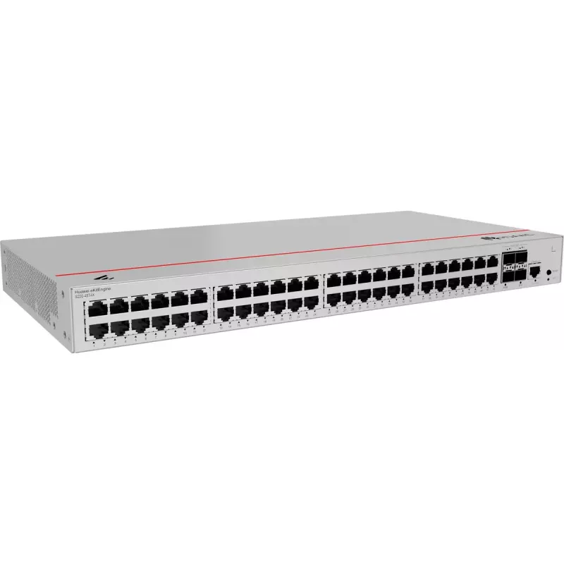 Kytkin Huawei S220-48T4X Gigabit Ethernet 1U harmaa