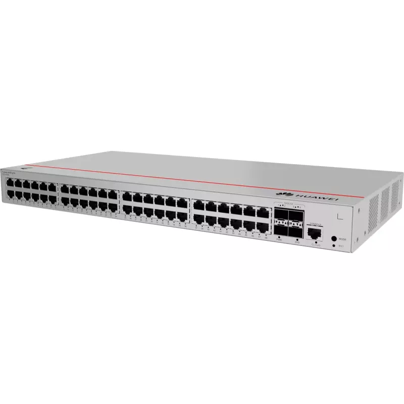 Kytkin Huawei S220-48T4X Gigabit Ethernet 1U harmaa