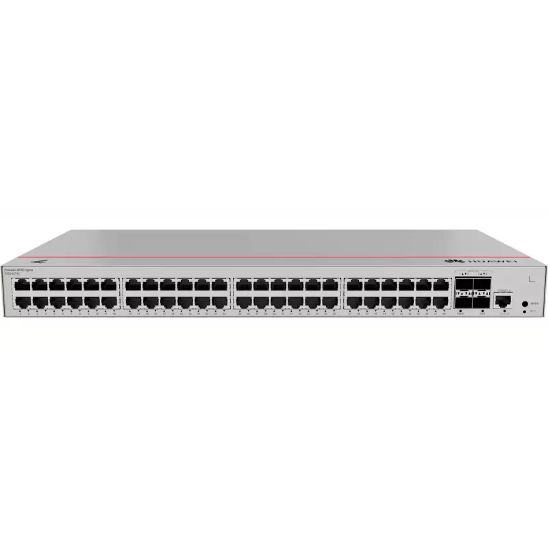 Kytkin Huawei S220-48T4X Gigabit Ethernet 1U harmaa