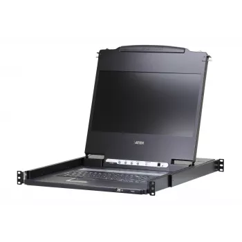 KVM-kytkin ATEN CL6700MW telineasennus musta USB 1920x1080