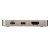 ATEN UH3235 USB-C 4K ultrapieni minitelakka läpivientivirralla