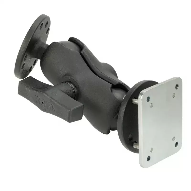 Asennusalusta RAM Mounts RAM-101-B-225B2U musta 521g