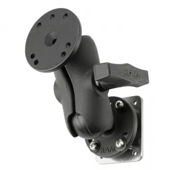 Asennusalusta RAM Mounts RAM-101-B-225B2U musta 521g