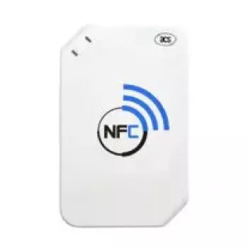 Älykortinlukija ACS ACR1255U-J1 NFC:llä, USB 1.1 -liitäntä, 1 m kaapeli, valkoinen