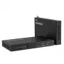 Verkkolähetin ja -vastaanotin Lindy 100m Cat.6A 2 isäntä USB 3.2 Gen 1 & HDMI 4K60