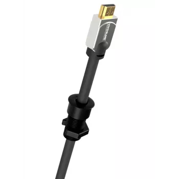 Vivolink VLDG22-B työpöydän kaapeliläpivienti 22 mm reikään, alumiini, musta