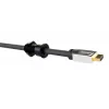 Vivolink VLDG22-B pöydän kaapelin läpivienti 22 mm reikään, alumiini, musta