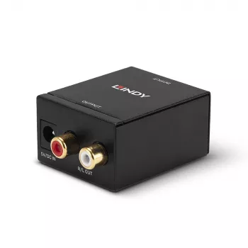 Lindy TosLink (Optical) ja koaksiaali - phono DAC
