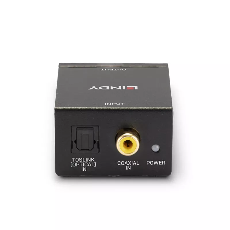 Lindy TosLink (Optical) ja koaksiaali - phono DAC