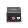 Lindy TosLink (Optical) ja koaksiaali - phono DAC