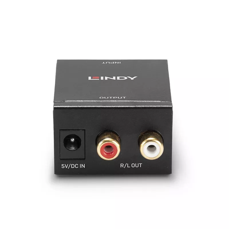 Lindy TosLink (Optical) ja koaksiaali - phono DAC