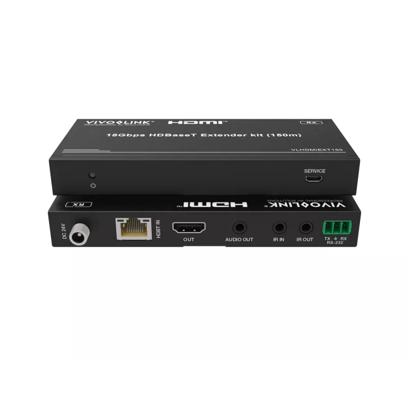 VivoLink VLHDMIEXT150 HDBaseT-jatkosarja 150 m, 18 Gbps