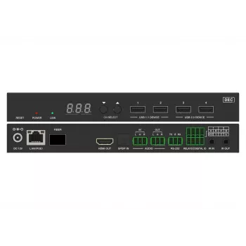 Vivolink VLVWIP2000-DEC AV over IP 4K60Hz JPEG2000 videoseinämatriisidekooderi