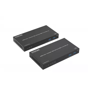 KVM-laajennin Vivolink VLUSBCEXT2X2 USB 2.0 1920x1200 150m