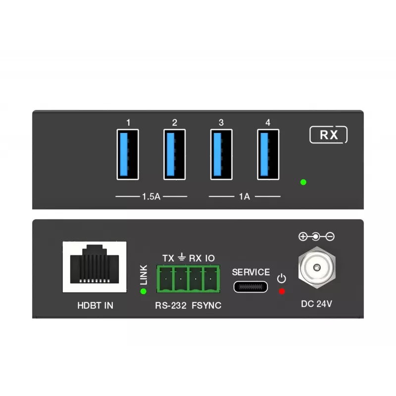 KVM-laajennin Vivolink VLUSB3EXT100 USB 3.0 100m