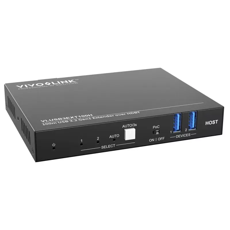 KVM-laajennin Vivolink VLUSB3EXT100H USB 3.0 100m