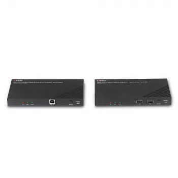 Lindy 100m Cat.6 HDMI 4K60, audio, IR ja RS-232 HDBaseT KVM -laajennin