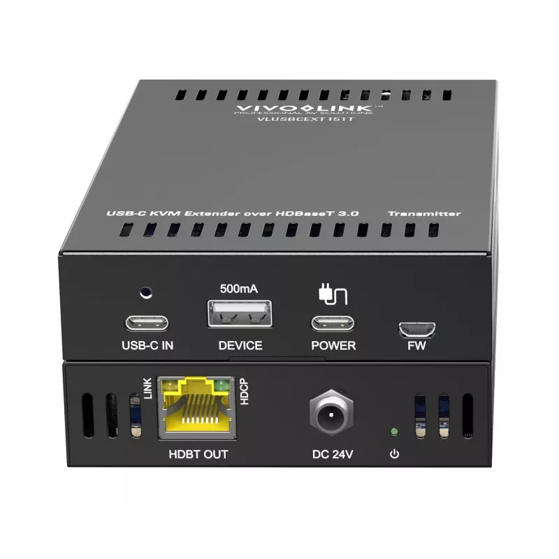 KVM-laajennin lähetin ja vastaanotin Vivolink VLUSBCEXT151 HDMI USB johdollinen 70 m