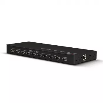 Lindy 9 porttia HDMI 10.2G multi-view-kytkin musta 30Hz