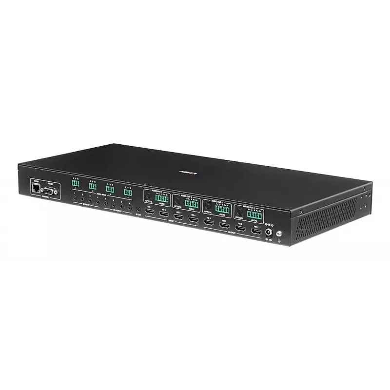 AV-matriisikytkin Lindy 4x4 HDMI 4K60 3840x2160 18 Gbit/s