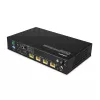 Lindy 100m Cat.6 4-porttinen HDMI 4K60 HDBT -splitteri-jatko
