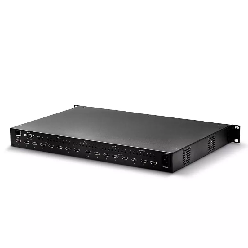 Lindy 8x8 HDMI 18G -matriisi videoseinäskalauksella