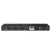 Lindy 4-porttinen HDMI 8K60 -vaihtokytkin eARC HDMI USB A USB C