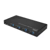 Lindy 4-porttinen HDMI 4K60, USB 3.0 ja audio KVM-kytkin