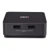 Lindy 2-porttinen Type-C, dual HDMI 4K60 KVM-kytkin