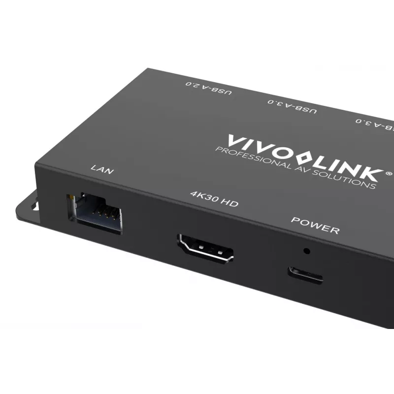 USB-näytönohjainadapteri Vivolink VLUSBCHUB2V2 useilla liitännöillä