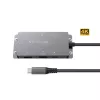 USB-näytönohjainadapteri Vivolink VLUSBCHUB 3840 x 2160 pikseliä USB Type-C