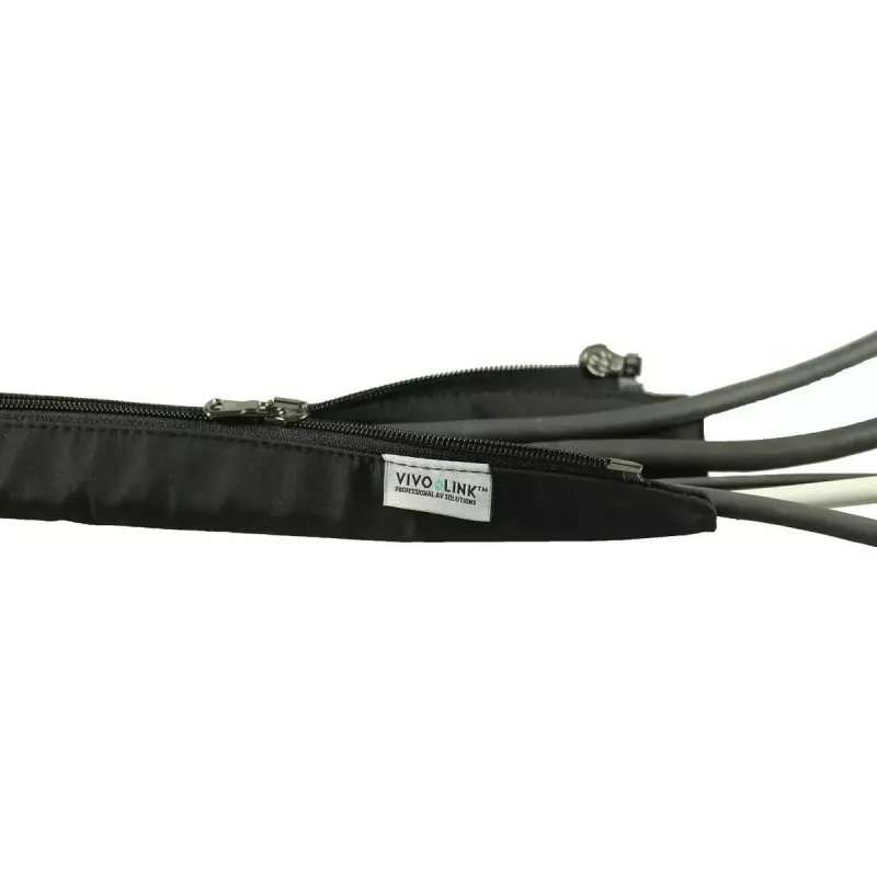 Vivolink PROZIPSLEEVE2.5 kaapelipunos musta