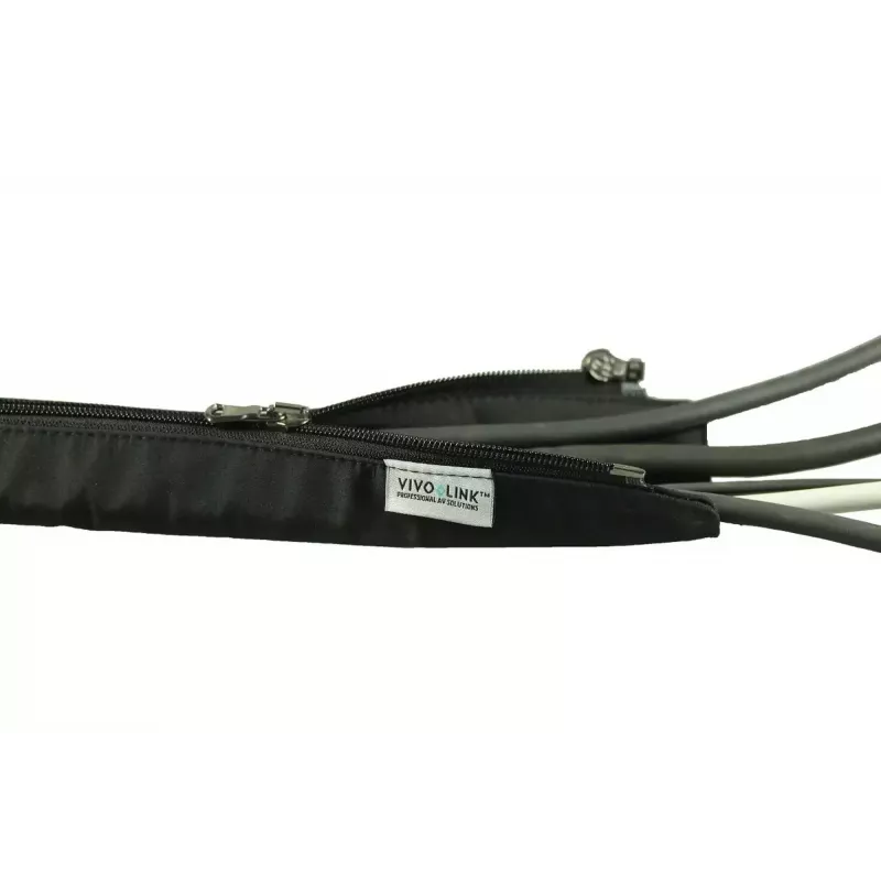 Vivolink PROZIPSLEEVE2.5 kaapelipunos musta