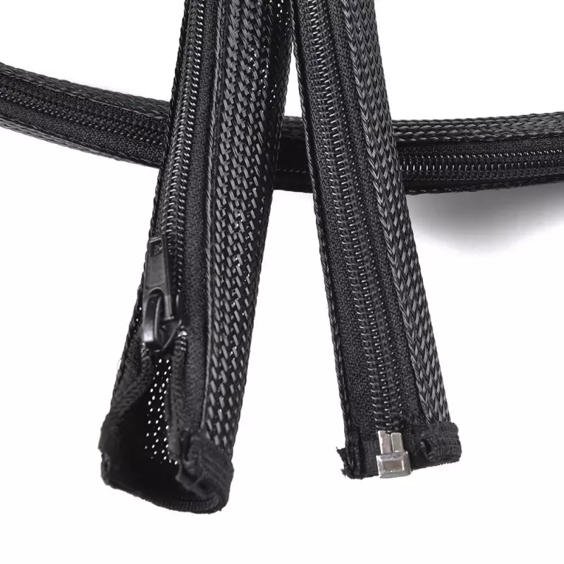 Kaapelinsuojus Vivolink PROZIPSLEEVE2028 musta polyesteri 2 cm 2800 mm