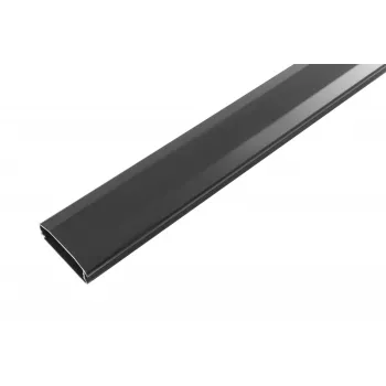 Suora kaapelikanava VivoLink VLWL110B musta 660 mm leveys 60 mm syvyys 20 mm korkeus
