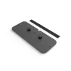 Kamerateline Heckler Design H615-BG – lattialle sijoitettava, musta, 178×73×10 mm