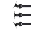 Lindy LCD- ja LED-moniliitosvarsiseinäteline televisiolle, enintään 10 kg, musta