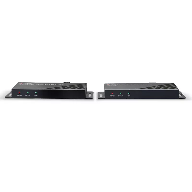 AV-lähetin ja -vastaanotin Lindy 300m kuitu-HDMI 18G ja IR-jatko