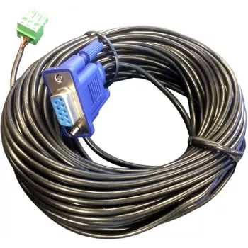 Vivolink VLCPARS232/15M sarjakaapeli musta RS-232 Phoenix