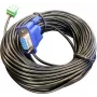 Vivolink VLCPARS232/15M sarjakaapeli musta RS-232 Phoenix