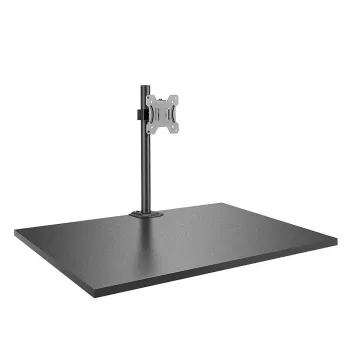 Lindy Single Display Short Bracket putkella ja pöytäkiinnikkeellä