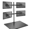Lindy Quad-monitoriteline putkella ja pöytäkiinnikkeellä